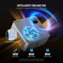 NEEWER HB80C 80W RGBWW Mini COB LED Video Light PD Fast Charger Kit SKU: 66606474