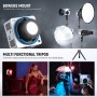 NEEWER HB80C 80W RGBWW Mini COB LED Video Light PD Fast Charger Kit SKU: 66606474