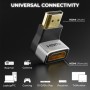 deleyCON HDMI Adapter 90 Degree Angle 8K (MK5937)