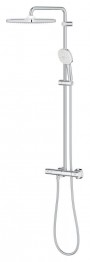 Grohe Tempesta 250 Cube Dušas Sistēma ar Termostatu un Rokas Dušu (26689001)