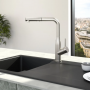 Villeroy&Boch Subway Virtuves Izlietnes Jaucējkrāns Nerūsējošais Tērauds (928500LC)Villeroy&Boch Subway Virtuves Izlietnes Jaucējkrāns Nerūsējošais Tērauds (928500LC)