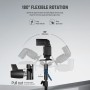 Neewer H-Type Mount Camera Flash Bracket (2-Pack)