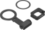 SmallRig 6004 Attachable Support for DJI Osmo Pocket 4 and Mobile Phones