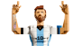 LEGO Editions Lionel Messi Football Legend (43015)