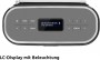 TechniSat VIOLA BT 1 Portable Bluetooth Speaker with DAB+ Digital Radio Black/Grey