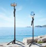 Orico SPM175 Selfie Stick SPM175 1/4 for Phone Camera with 360 Degree Rotation Bluetooth 5.2 175cm Black (ORICO-SPM175-BK-BP)