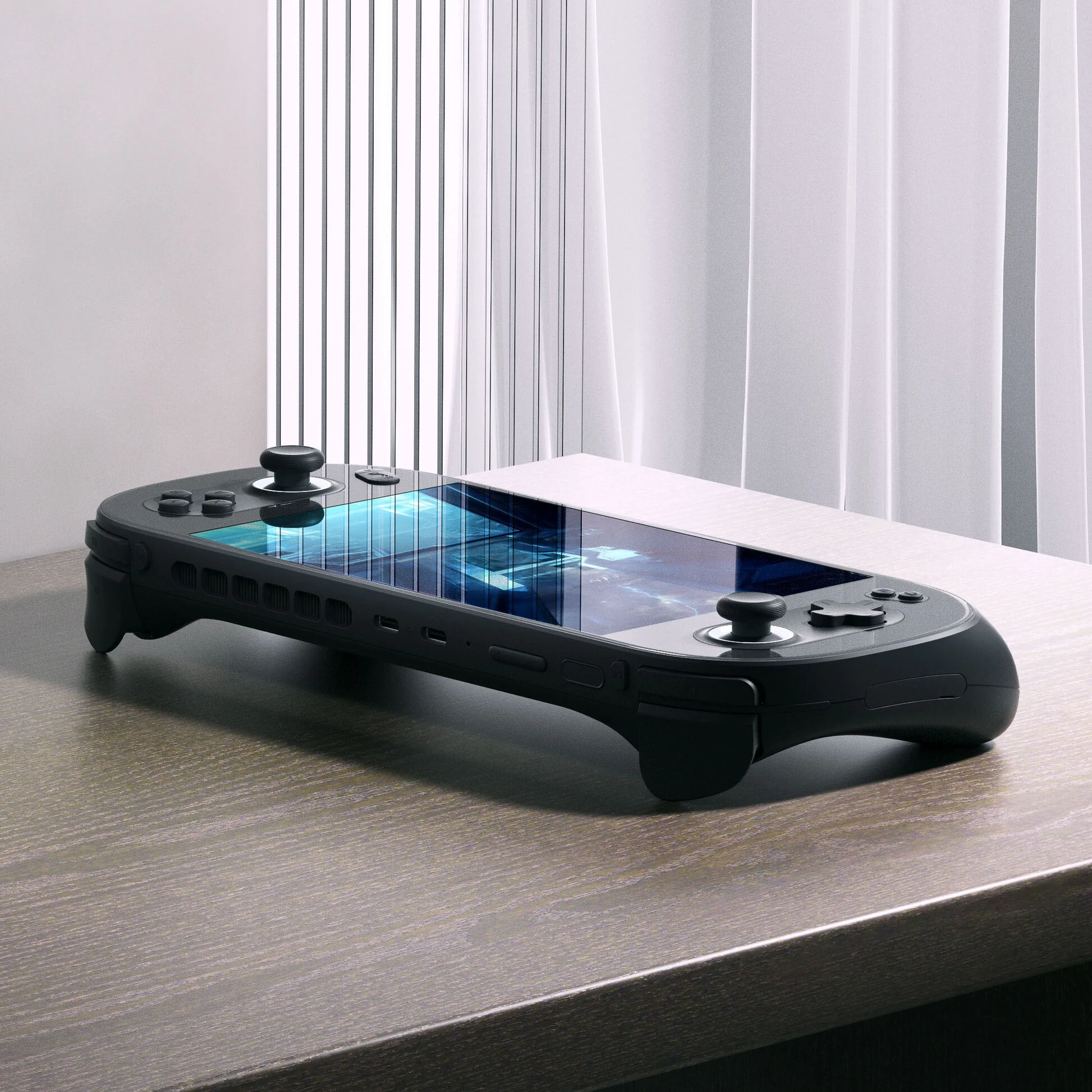 Ayaneo 2S Handheld Console - 32 GB LPDDR5X, 2 TB SSD, Starry Black